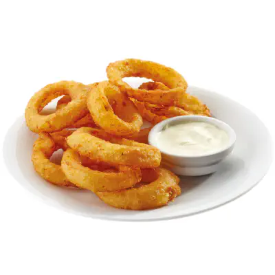 Smaczne i chrupiące krążki cebulowe